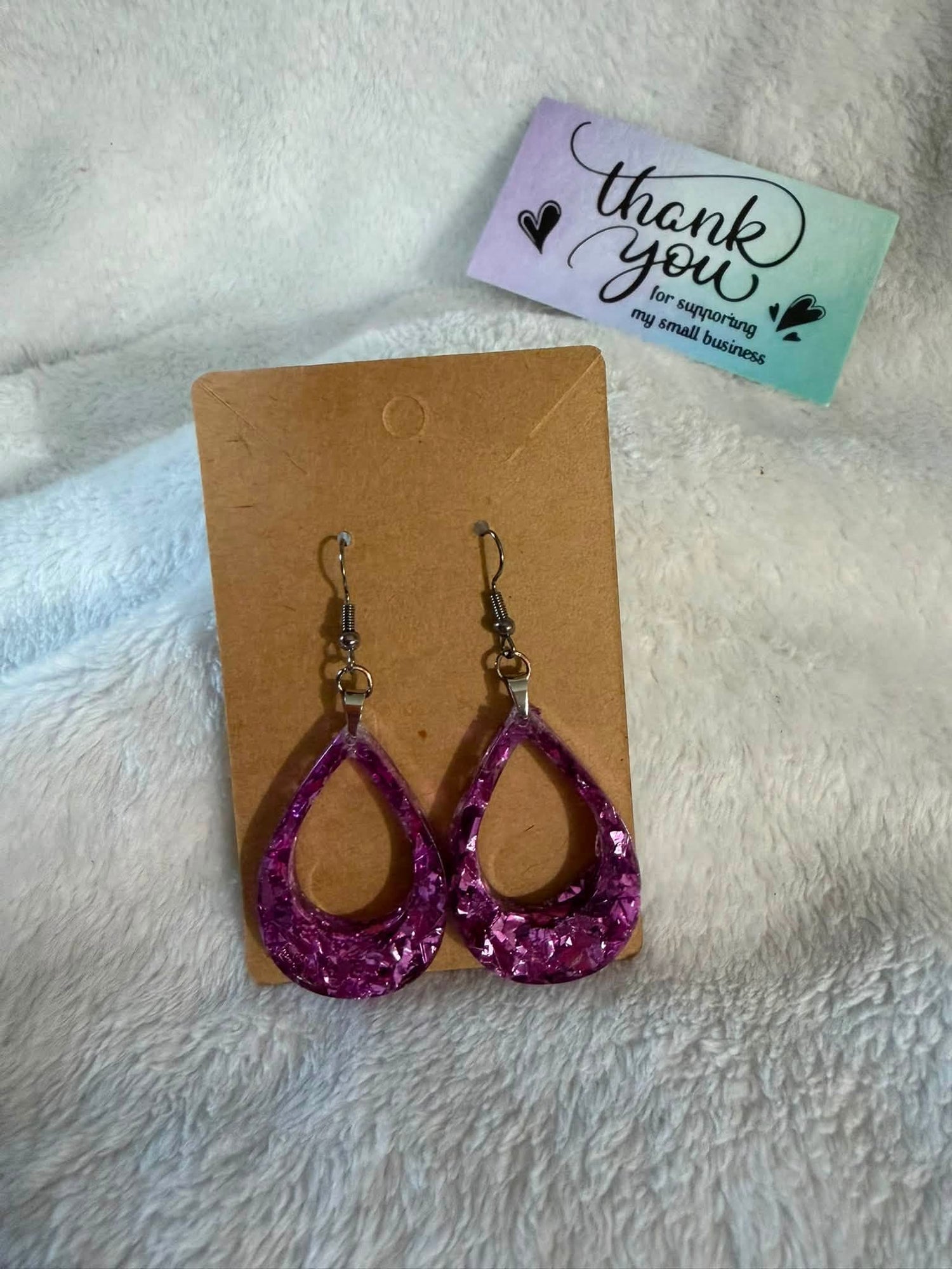 Handcrafted Teardrop Earrings