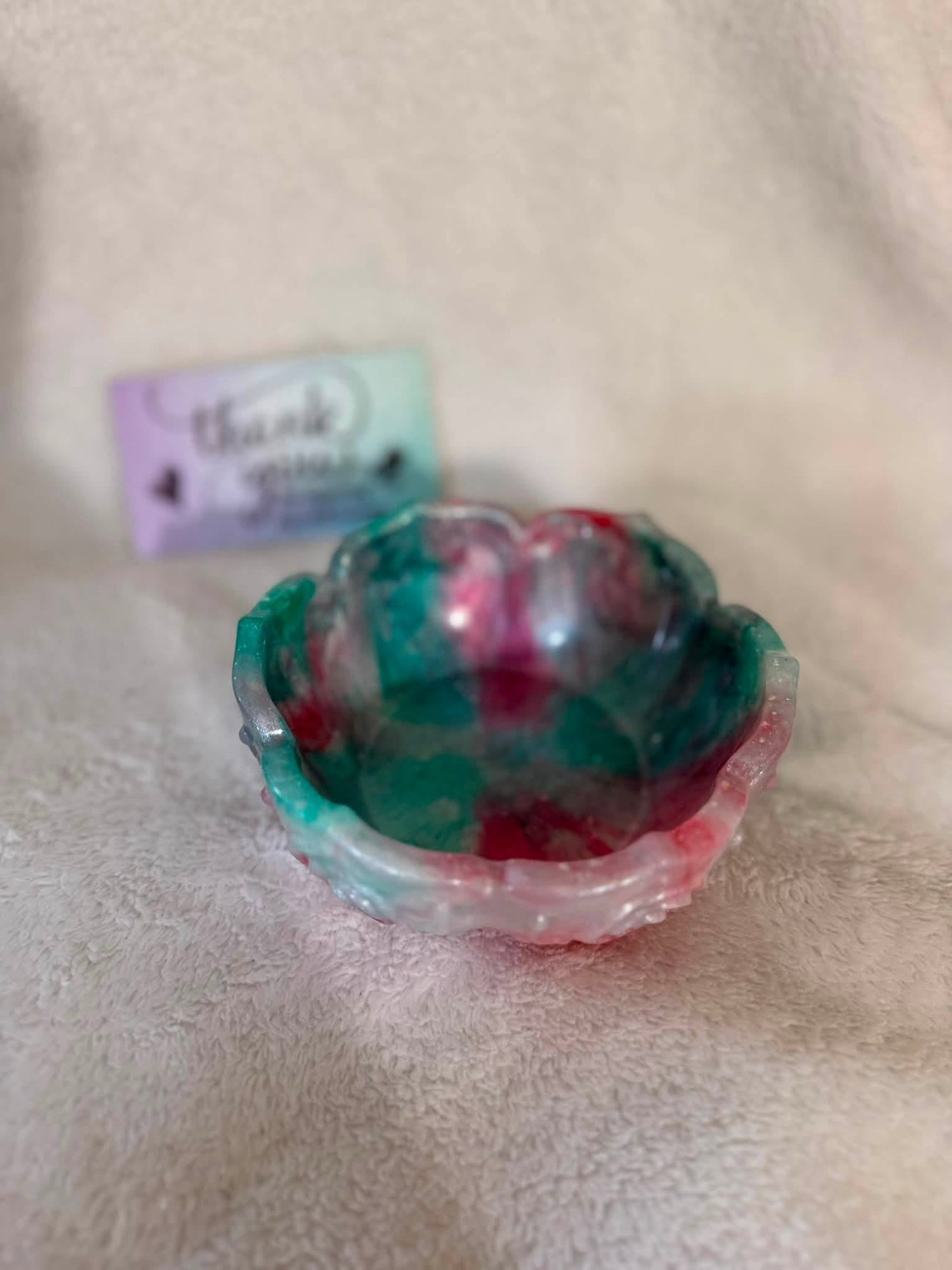 Small Rose Lotus Bowls