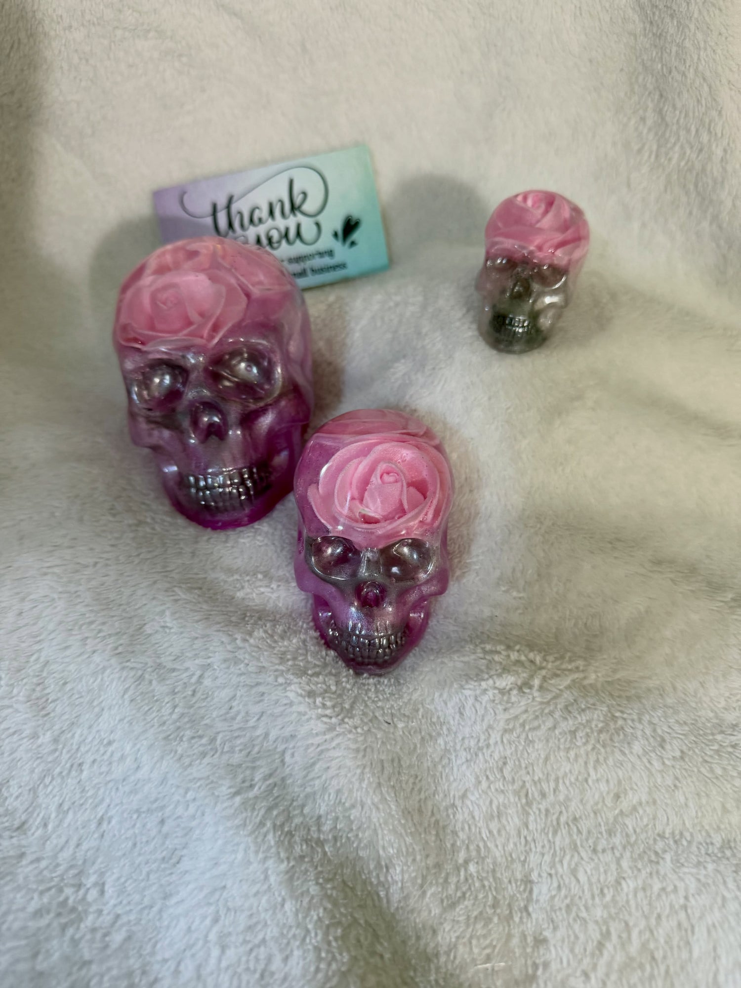 Gothic Skull Décor 3-Piece Set
