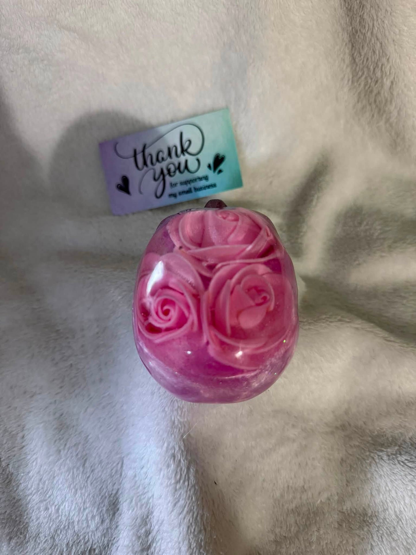 Pink Roses and Black Skulls (set of 3)