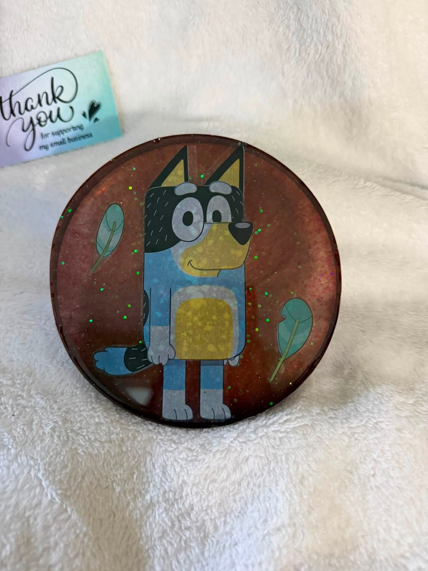 Bluey Round Coaster Set / Set of 4