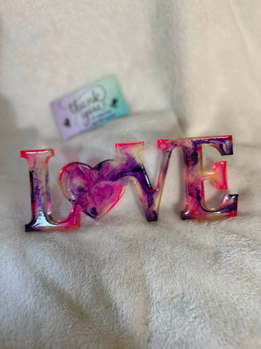 Pink & Purple Love Decor