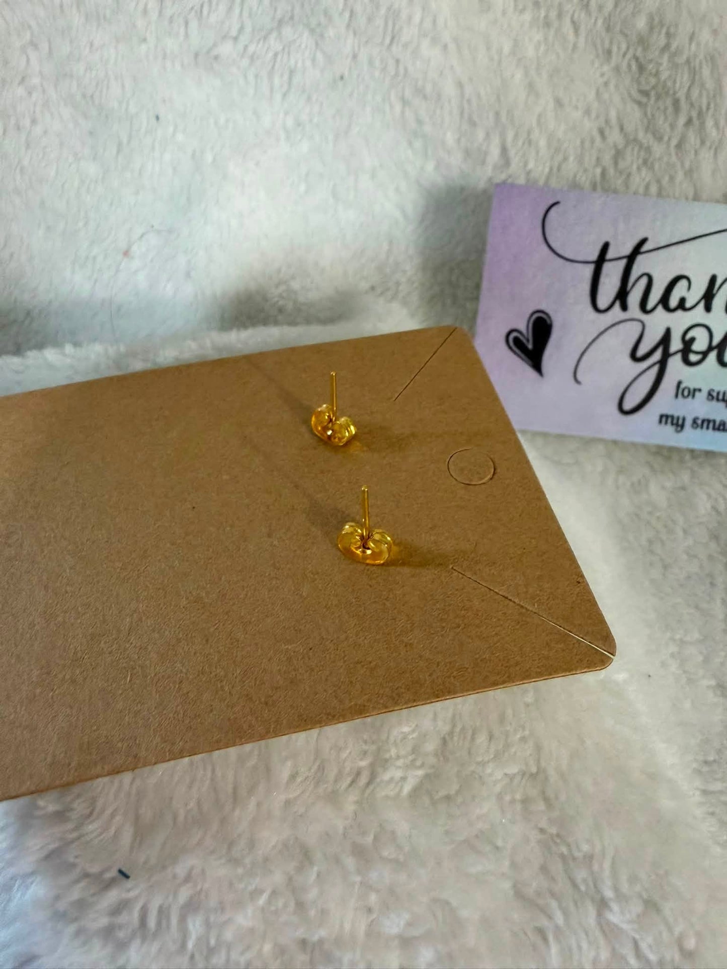 Gold Angel Wing Earrings
